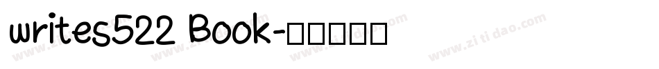 writes522 Book字体转换